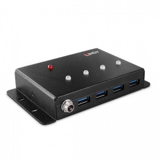 Lindy 4 Port USB 3.0 Metal Hub Lindy 4 Port USB 3.0 Metal Hub