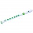 NUVO Recorder+ soprano recorder, white and green