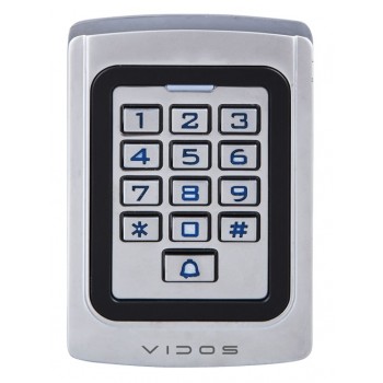 Combination lock with VIDOS ZS41 reader