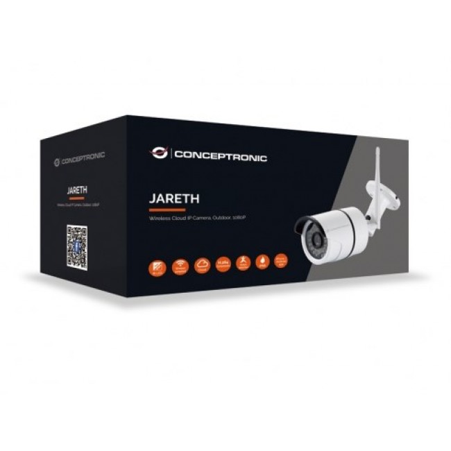 Conceptronic Jareth Bullet IP security camera Indoor 1920 x 1080 pixels Ceiling/wall