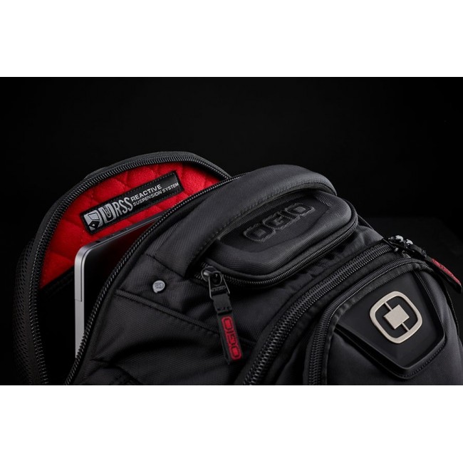 OGIO BACKPACK RENEGADE RSS BLACK PINDOT P/N: 111071_317 OGIO BACKPACK RENEGADE RSS BLACK PINDOT P/N: 111071_317