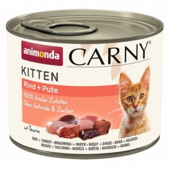 ANIMONDA Carny Kitten Beef with turkey - wet cat food - 200g