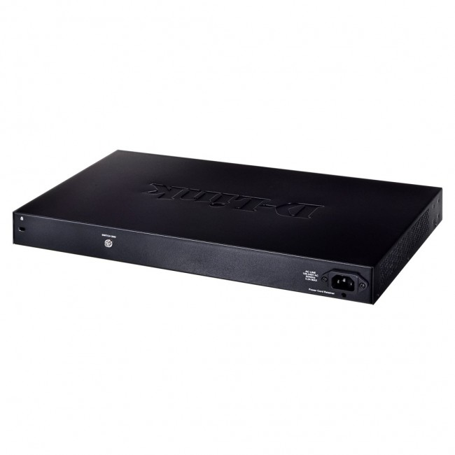 D-Link DGS-1210-24P Managed L2 Gigabit Ethernet (10/100/1000) Power over Ethernet (PoE) Black