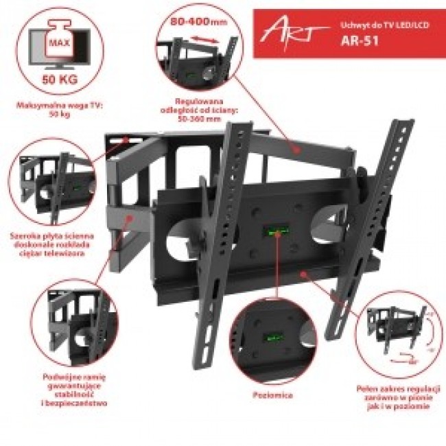 ART RAMT AR-51 TV mount ART RAMT AR-51 TV mount