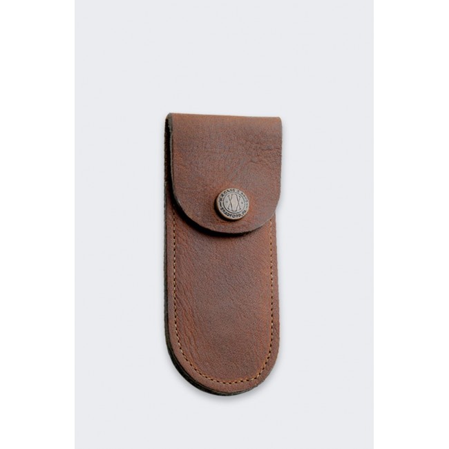 Soft Leather Case for Knives Case Medium Brown Soft Leather Case for Knives Case Medium Brown