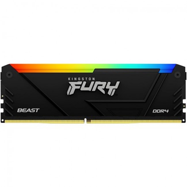 Kingston Technology FURY Beast 8GB 3200MT/s DDR4 CL16 DIMM RGB Kingston Technology FURY Beast 8GB 3200MT/s DDR4 CL16 DIMM RGB