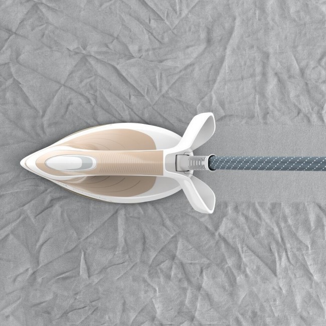 Tefal Pro Express Eco GV9E22E0 steam ironing station 2200 W 1.8 L Durilium AirGlide Autoclean soleplate Beige, White Tefal Pro Express Eco GV9E22E0 steam ironing station 2200 W 1.8 L Durilium AirGlide Autoclean soleplate Beige, White