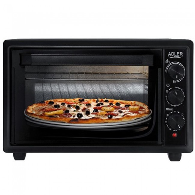 Adler AD 6023 oven 26 L 1500 W Black
