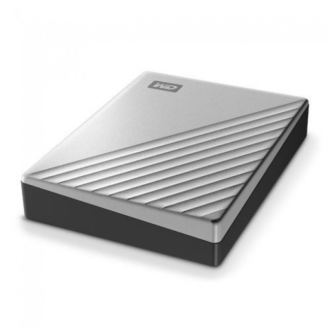 Western Digital My Passport Ultra external hard drive 1 TB USB Type-C Black, Silver