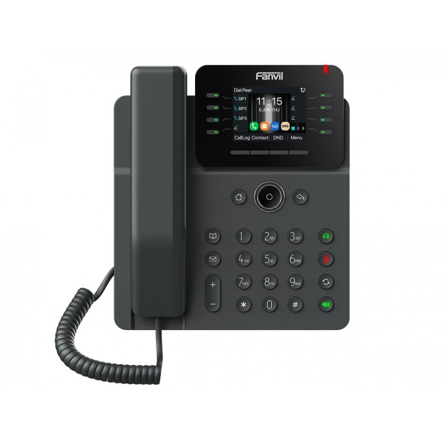 Fanvil V62W IP phone Black 12 lines LCD
