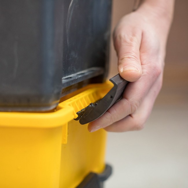 Stanley Essential Tool hard case Plastic Grey, Yellow