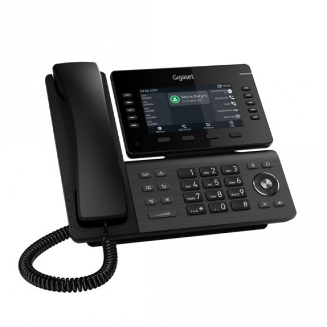 Gigaset P855BW IP PRO DECT telephone Black Gigaset P855BW IP PRO DECT telephone Black