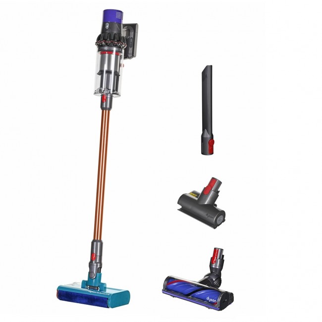 Dyson V10 Submarine 2-in-1 stick vacuum Battery Dry&wet Bagless 0.76 L Copper, Grey