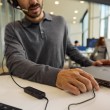 HP Poly Mission 615 Monaural USB Wired Headset