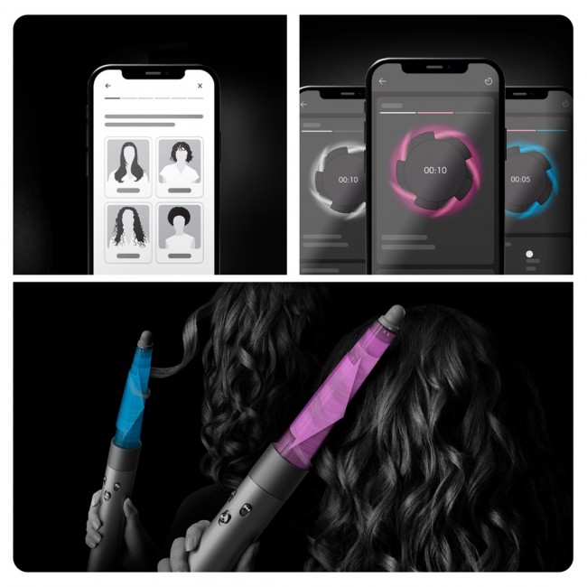 Dyson Airwrap i.d. Multistyler Warm Black, Orange, Teal 1300 W 2.675 m
