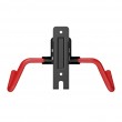 Maclean Horizontal Wall-Mounted Bike Rack, Steel, Max. Load 30 kg, Adjustable Angle, MC-172