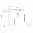 Neomounts FPMA-D860DBLACK Monitor arm 10-27 Neomounts FPMA-D860DBLACK Monitor arm 10-27