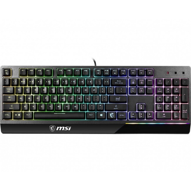 MSI Vigor GK30 Gaming Keyboard, US Layout, Wired, Black MSI | Vigor GK30 | Gaming keyboard | RGB LED light | US | Wired | Black