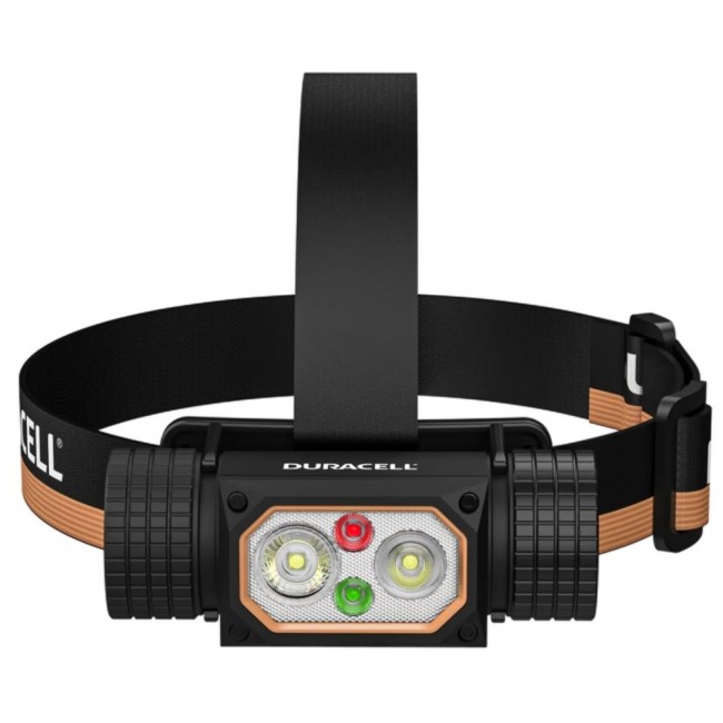 Duracell DH2000R Gift Box Headlamp black, orange
