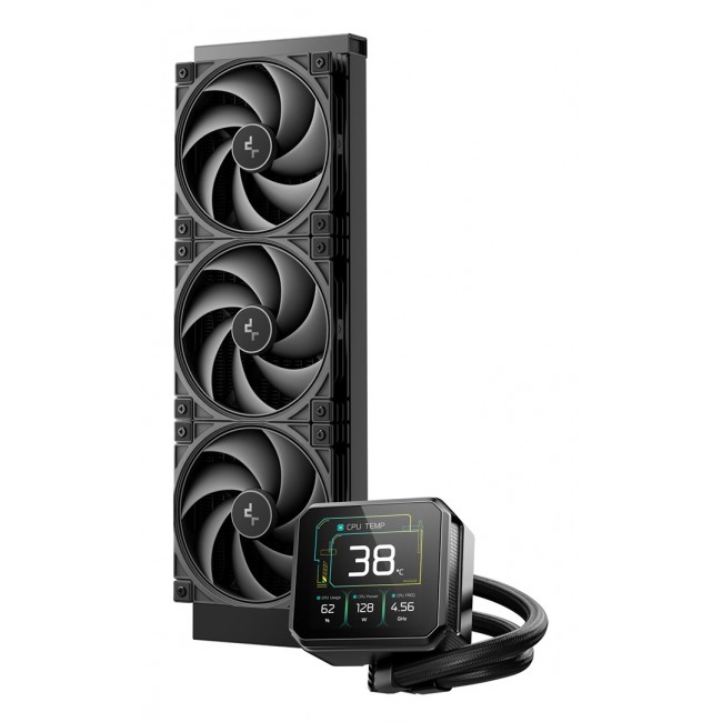 DeepCool Spartacus 360 Processor Liquid cooling kit 12 cm Black DeepCool Spartacus 360 Processor Liquid cooling kit 12 cm Black