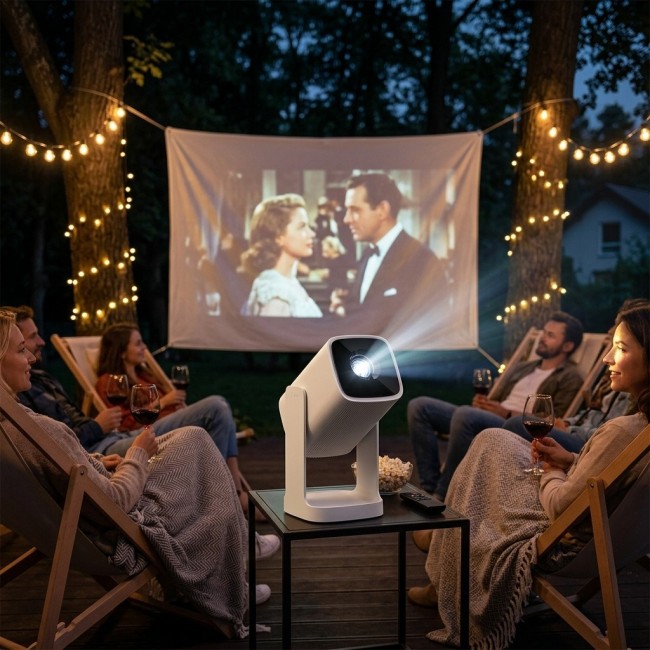 WANBO Cube 1 film projector 350 ANSI lumens 1280 x 720 pixels White