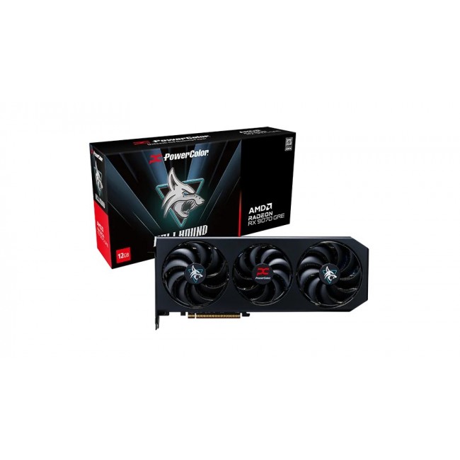 PowerColor Hellhound AMD Radeon RX 9070 GRE 12GB GDDR6