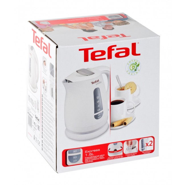 Tefal KO299130 Express electric kettle 1.5 L White 2200 W