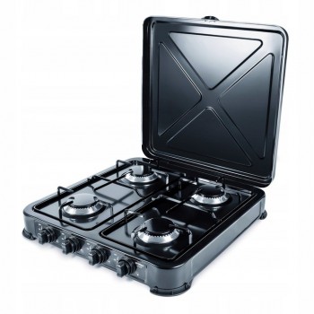 Promis KG400C hob Black,White Countertop Gas 4 zone(s)