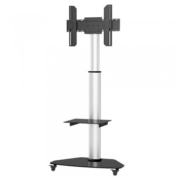 Techly Floor Stand with Shelf Trolley TV LCD/LED/Plasma 37-70