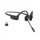 SHOKZ OpenComm2 UC 2025 Upgrade Wireless Bluetooth Bone Conduction Videoconferencing Headset with USB-C Charging Port and USB-C adapter | 16 Hr Talk Time, 29m Wireless Range, 1 Hr Charge Time | Includes Noise Cancelling Boom Mic and Dongle, Black SHOKZ OpenComm2 UC 2025 Upgrade Wireless Bluetooth Bone Conduction Videoconferencing Headset with USB-C Charging Port and USB-C adapter | 16 Hr Talk Time, 29m Wireless Range, 1 Hr Charge Time | Includes Noise Cancelling Boom Mic and Dongle, Black