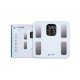 Electronic bathroom scale OROMED ORO-BLUETOOTH SMART white