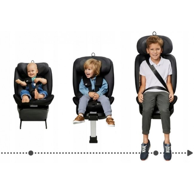 KinderKraft car seat I-360 black KinderKraft car seat I-360 black