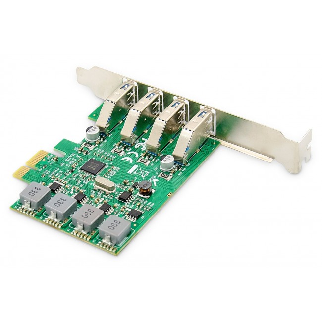 Digitus 4-Port USB 3.0 PCI Express Add-On Card Digitus 4-Port USB 3.0 PCI Express Add-On Card