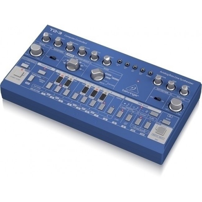 Behringer TD-3-BU Syntezator linii basowej niebieski Behringer TD-3-BU Syntezator linii basowej niebieski