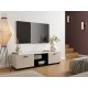 Cama SOHO TV cabinet 140x43x37 cashmere + black Cama SOHO TV cabinet 140x43x37 cashmere + black