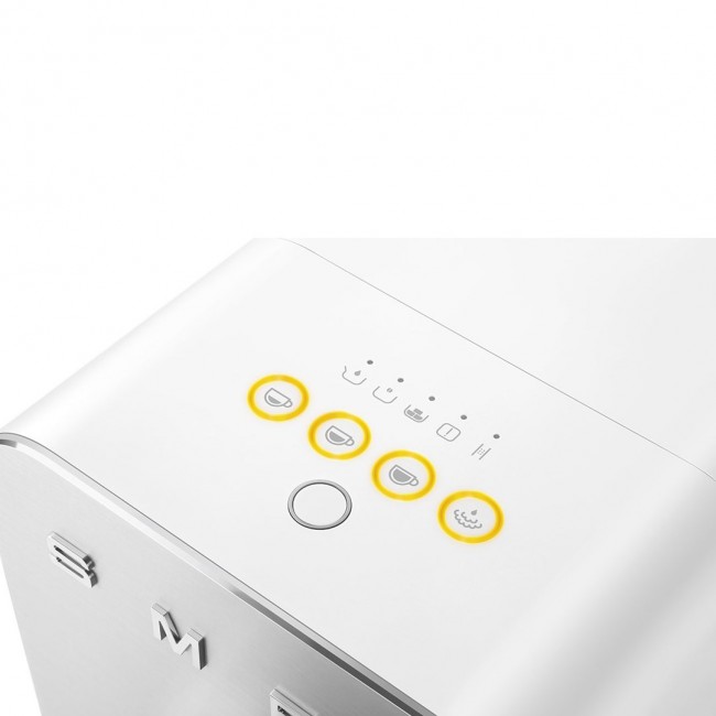 Smeg Collection Espresso Coffee Machine BCC12WHMEU White Smeg Collection Espresso Coffee Machine BCC12WHMEU White