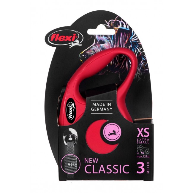 Flexi New Classic Dog Retractable lead 3 m
