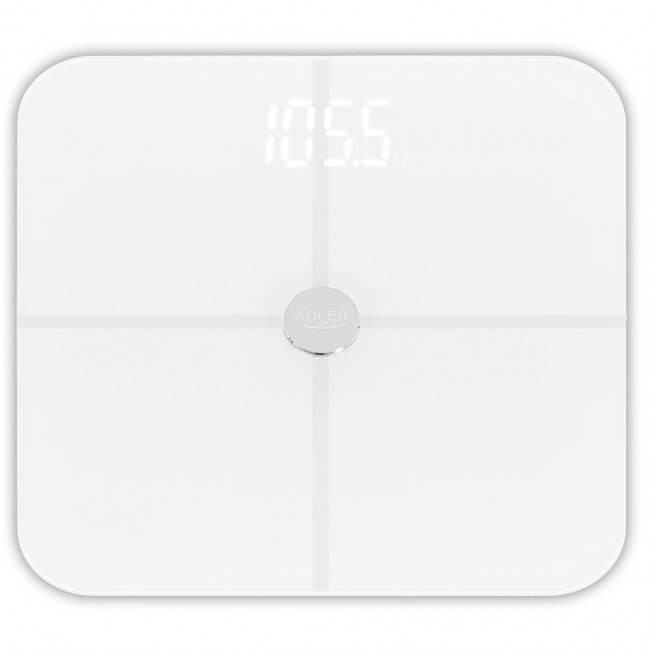ADLER AD 8187 bathroom scales, white