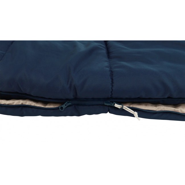 Outwell Contour Lux XL Adult Rectangular sleeping bag Polyester Blue