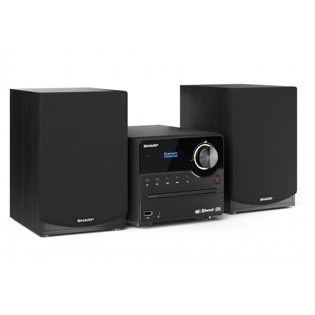 Sharp XL-B517D(BK) Hi-Fi Micro System, CD/FM/USB/Bluetooth v5.0, Aux-in, 45W, Black Sharp | Hi-Fi Micro System | XL-B517D(BK) | USB port | AUX in | Bluetooth | CD player | Black | FM radio | Wireless connection Sharp XL-B517D(BK) Hi-Fi Micro System, CD/FM/USB/Bluetooth v5.0, Aux-in, 45W, Black Sharp | Hi-Fi Micro System | XL-B517D(BK) | USB port | AUX in | Bluetooth | CD player | Black | FM radio | Wireless connection