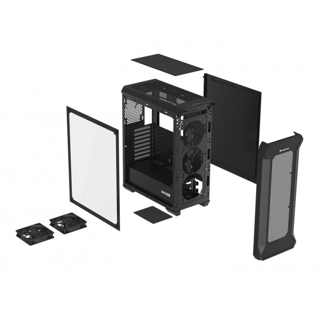 GENESIS Irid 505 Midi Tower Black
