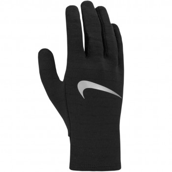 Rękawiczki męskie do biegania Nike Therma-Fit czarne N1002980082 L