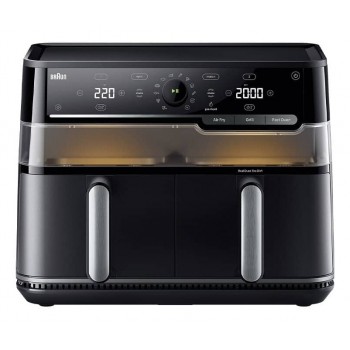 Braun TwinCook 5 Double 10 L Stand-alone 2800 W Hot air fryer Black