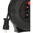 Brennenstuhl 1093900 power extension 10 m 4 AC outlet(s) Indoor Black
