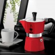 Moka pot for 3 cups Moka Express 5466 BIALETTI red
