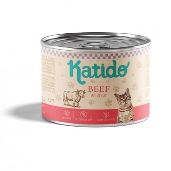 KATIDO Beef - wet cat food - 200g