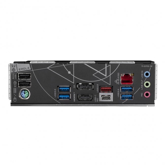 GIGABYTE Z790 EAGLE Motherboard - Supports 14th Gen. Intel Core CPUs, 12+1+1 phases VRM, up to 7600MHz DDR5 (OC), 3xPCIe 4.0 M.2, 2,5GbE LAN, USB 3.2 Gen 2