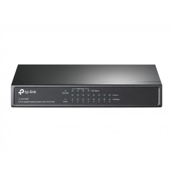 TP-LINK | Switch | TL-SG1008P | Unmanaged | Desktop | 1 Gbps (RJ-45) ports quantity 8 | PoE ports quantity 4 | Power supply type External | 36 month(s)