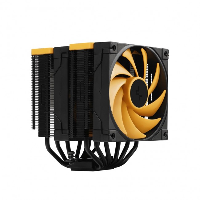 DeepCool AK620 Zero Dark Zoria Processor Air cooler 12 cm Black, Yellow 1 pc(s) DeepCool AK620 Zero Dark Zoria Processor Air cooler 12 cm Black, Yellow 1 pc(s)