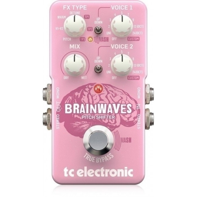 TC Electronic Brainwaves Pitch Shifter Efekt typu pitch shifter TC Electronic Brainwaves Pitch Shifter Efekt typu pitch shifter